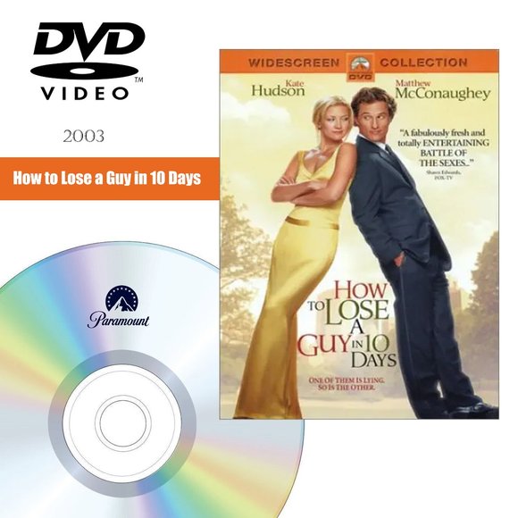 DVD: Romance 2 DVD Set : How to Lose a Guy in 10 Days / Kate & Leopold - Picture 3 of 3